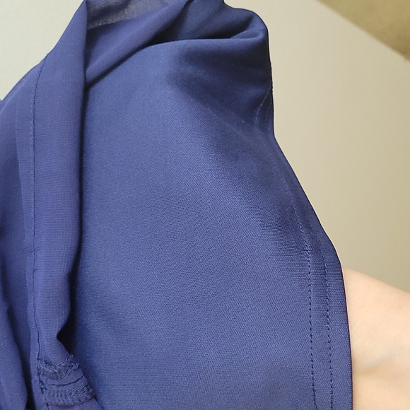 NWOT Madam Rage Blue Layer Dress - Picture 12 of 13